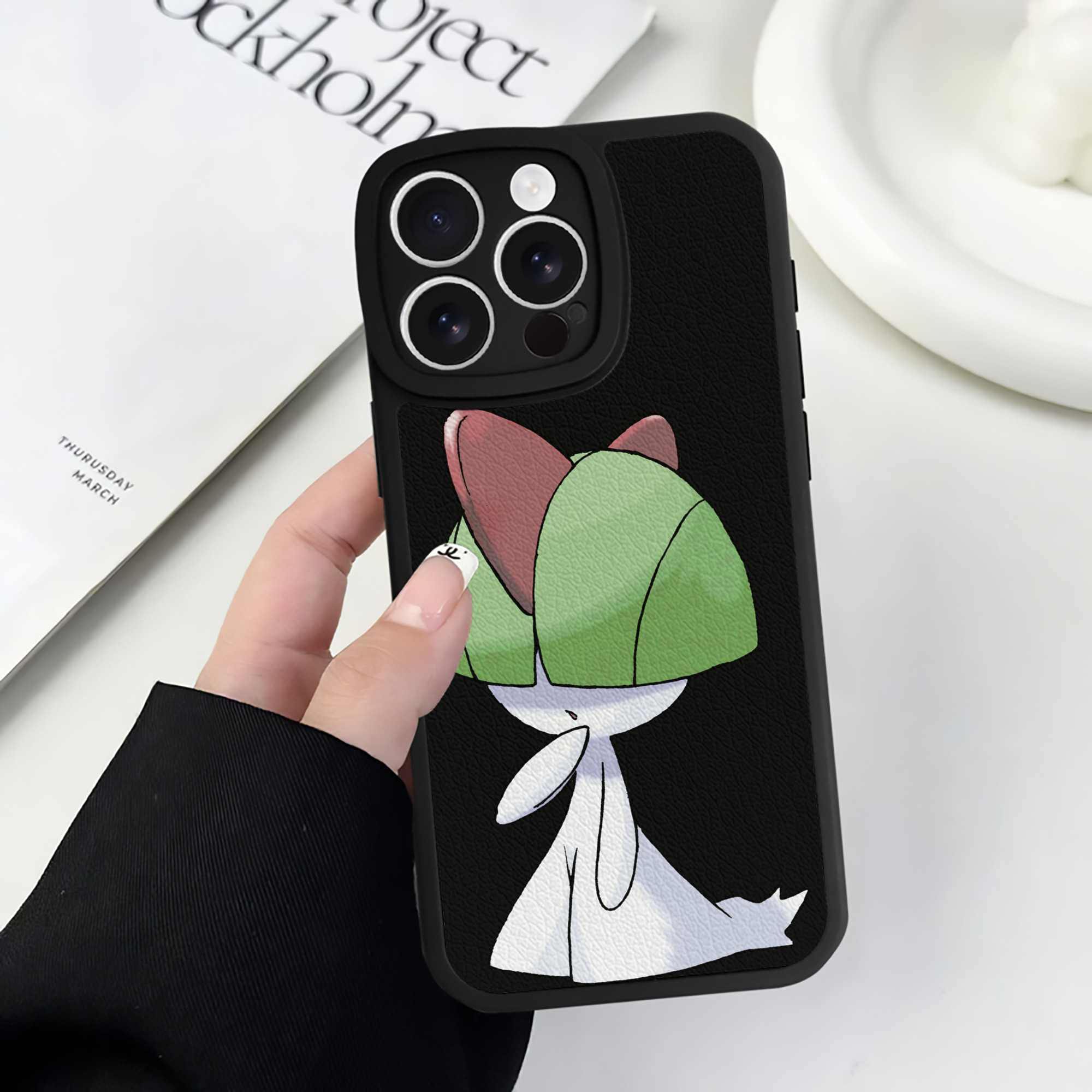 （画像用） ポケットモンスター Pokémon 【iPhone 16シリーズ対応】シリコンスマホケース（レザー調） 材質：シリコン